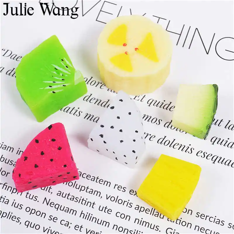 10 шт. подвески талисманы из искусственных фруктов|Шармы| |