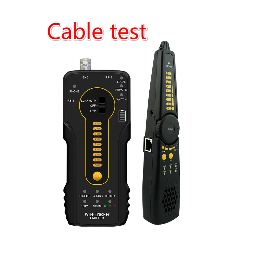 Telephone Line Cat 6 LAN Cable Tracker Wire Continuity Tester CT-66 Network cable port testing tool for router network cable