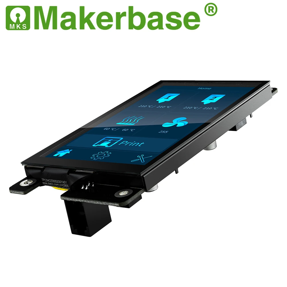 Makerbase MKS H43 V1.0 умный контроллер дисплея запчасти для 3D-принтера 4 3 дюймов IPS LCD 800*480 HD