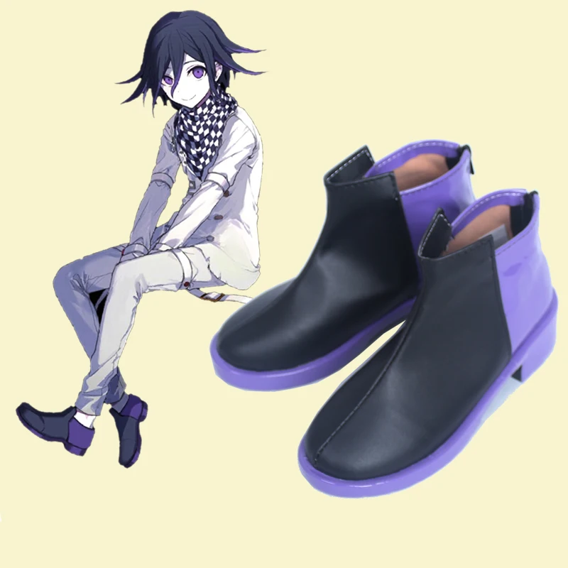 

Anime New Danganronpa V3 Cosplay Shoes Boots Ouma Kokichi Cosplay Shoes Halloween Party Daily Leisure Game Cosplay Shoes