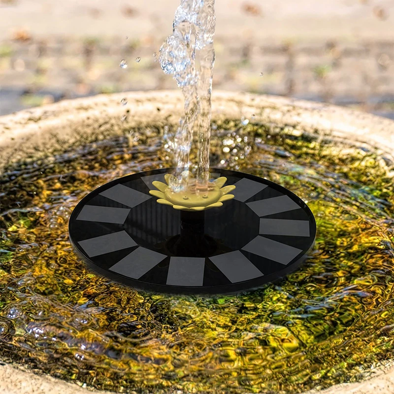 Усовершенствованный солнечный фонтан водяные фонтаны на солнечной