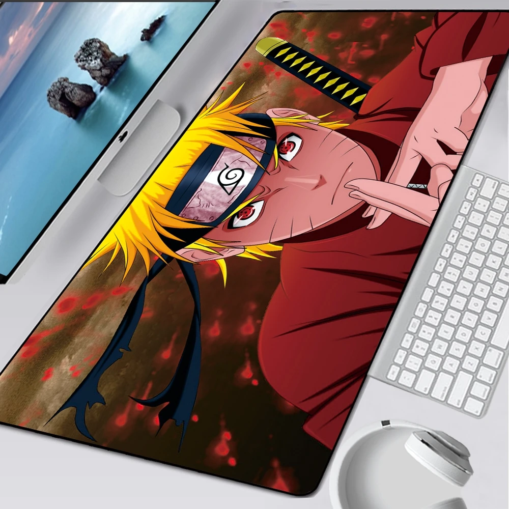 XXL коврик для мыши с рисунком аниме пользовательский игровой большой фиксируемой