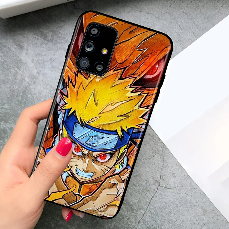 

Anime Kids Cartoon for Samsung Galaxy A91 A81 A71 A72 A51 A52 A42 A41 A31 A21 A12 A11 A01 UW Black Phone Case
