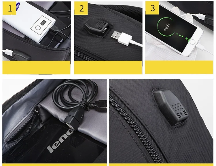 Waterproof Large Backpack 17.3 17 inch Laptop Backpack men Business Travel Multi-function Backpack male Traveling bag Black grey