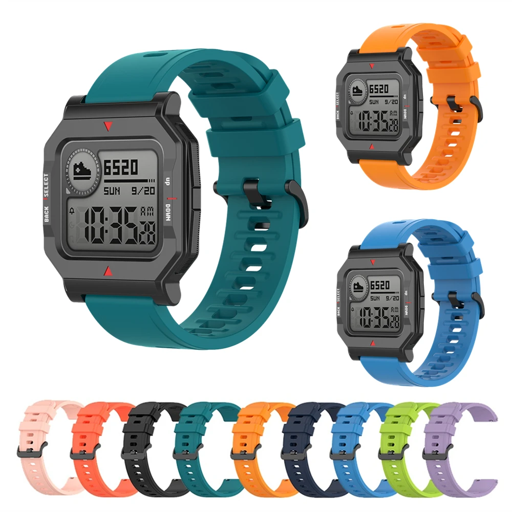 

For Xiaomi Strap Replacement Watch Band For HuamiSports Silicone Wrist Strap Smart Bracelet Accessories