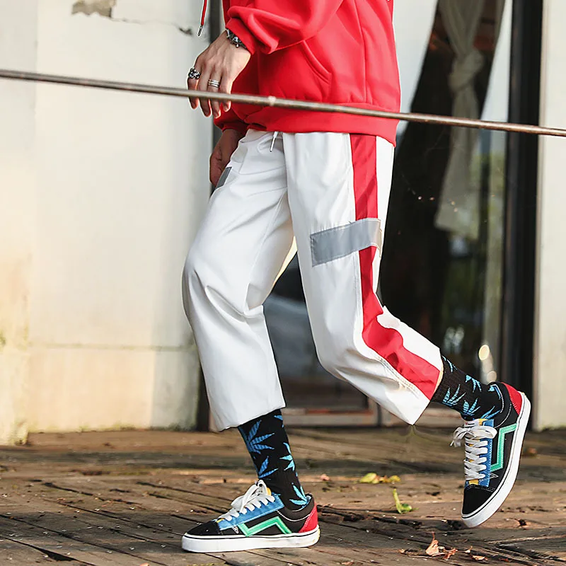 Зимние носки высокого качества в стиле Харадзюку chaussette для женщин и мужчин