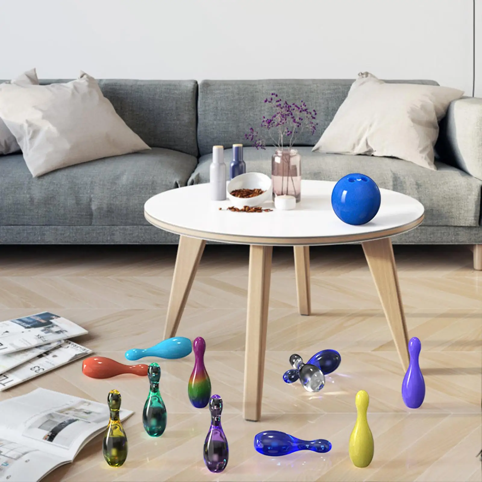 

Crystal Bowling Epoxy Resin Molds Bowling Pieces Shape For DIY Resin Epoxy Casting Mold Silicone Jewelry Crafts Making