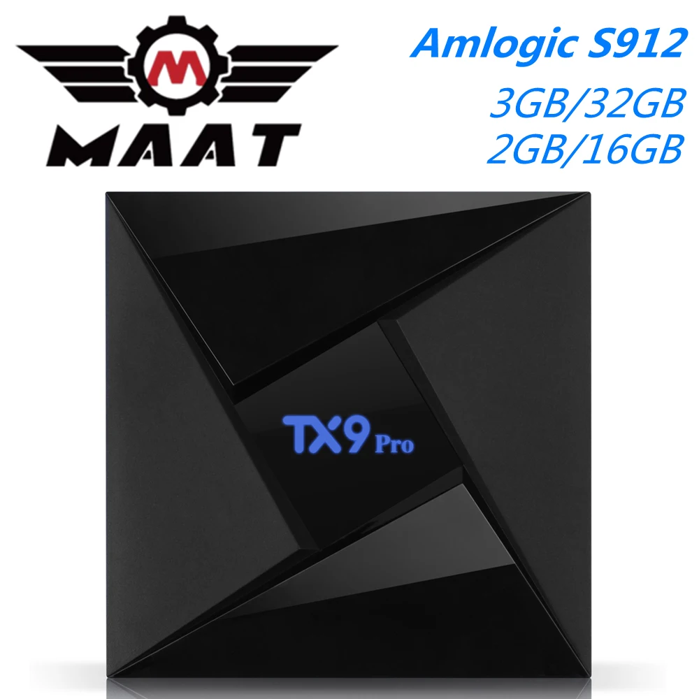 ТВ приставка TX9 Pro на Android 7 1 5 шт./лот смарт медиаплеер Amlogic S912 3 Гб ОЗУ 32 ГБ восемь