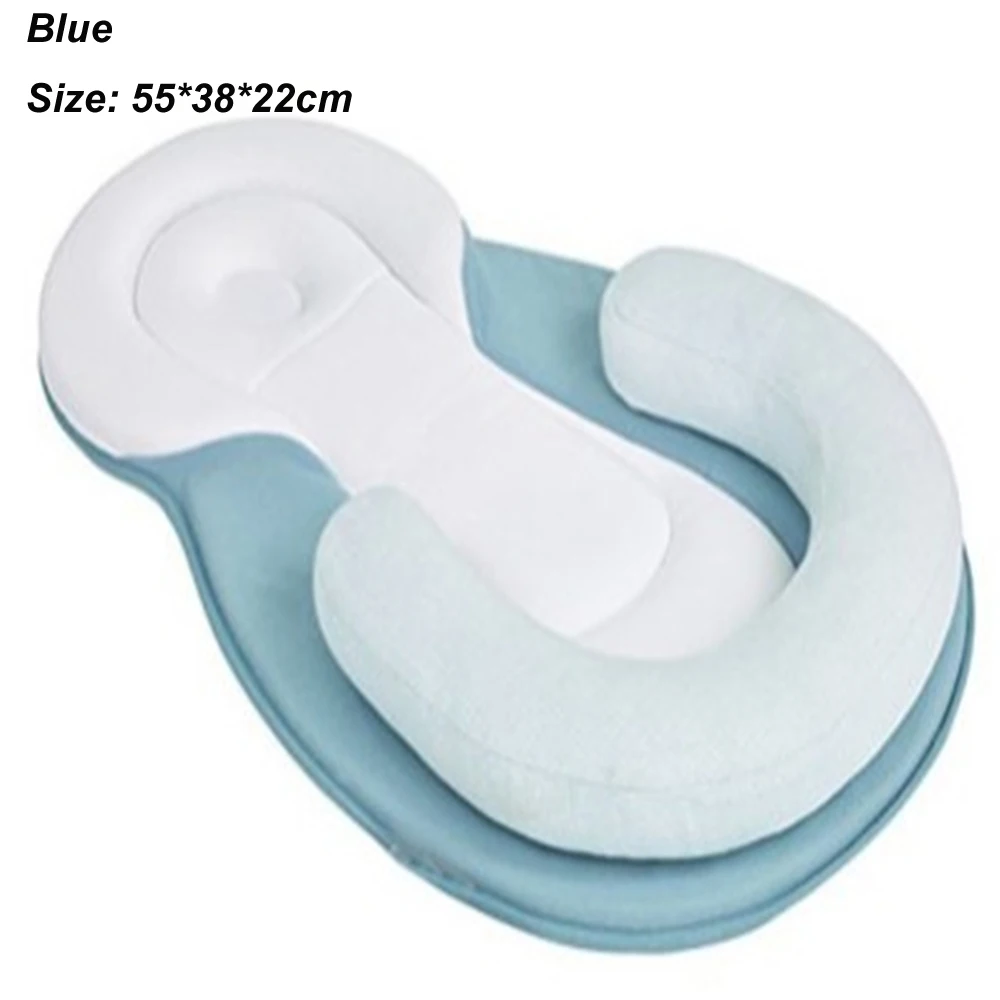 blue Детские подушки для кормления грудью многофункциональная подушка для кормления моющаяся Регулируемая модельная детская подушка для кормления - Цвет: blue