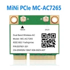 Половина Mini PCI-E Wi-Fi кард-MC-AC7265 MPE-AX3000 для Intel AX200 Беспроводной Bluetooth 802.11ac 2,4 г Wi-Fi 5 ГГц для ноутбука 7260HMW