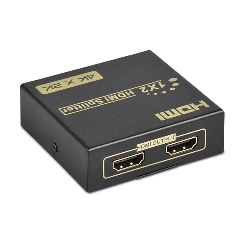 Разветвитель HDMI 1 в 2 выхода 4K видео разветвитель 1X2 адаптер преобразователь для