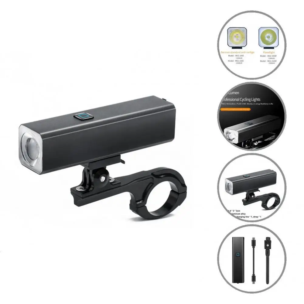 

Practical Bicycle Light Horn Handlebar Clamp Compact Portable Bike Front Rear Light Horn Bicycle Tail Light Front Lamp