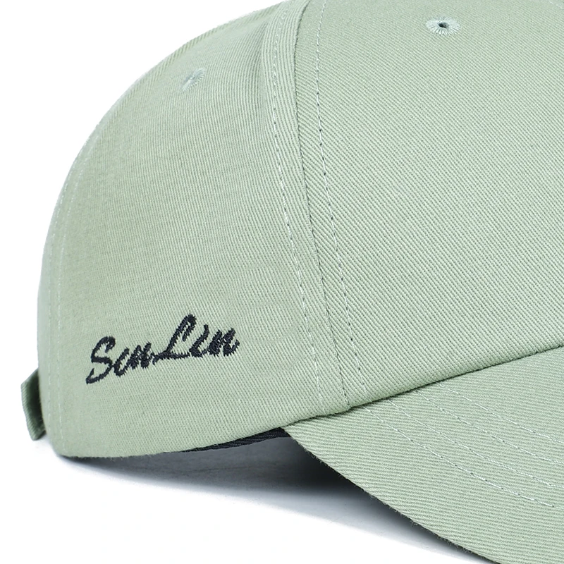 

Men's Baseball Caps Women's Baseball Cap Solid Letter Embroidered Cotton Breathable Street Bone Hip Hop Visor Truck Sports Hats