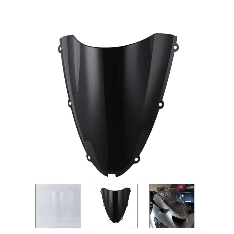 

Motorcycle Windshield Windscreen Double Bubble Air Wind Deflector for Kawasaki KAWASAKI ZX6R 2005 2006 2008 2009