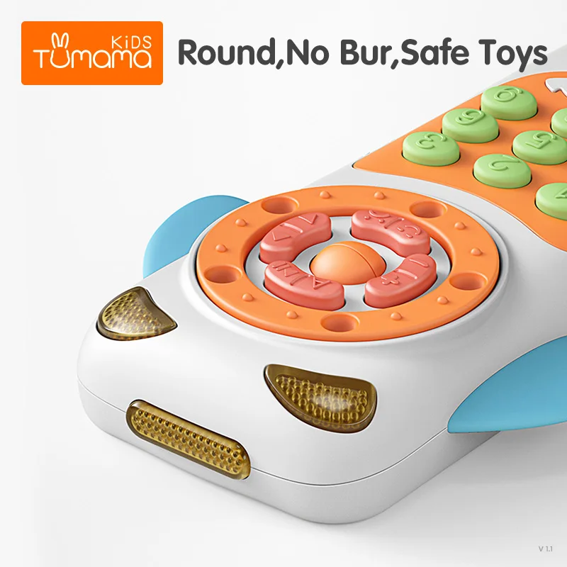 Улучшенный детский телефон игрушка для детей раннего развития мобильная