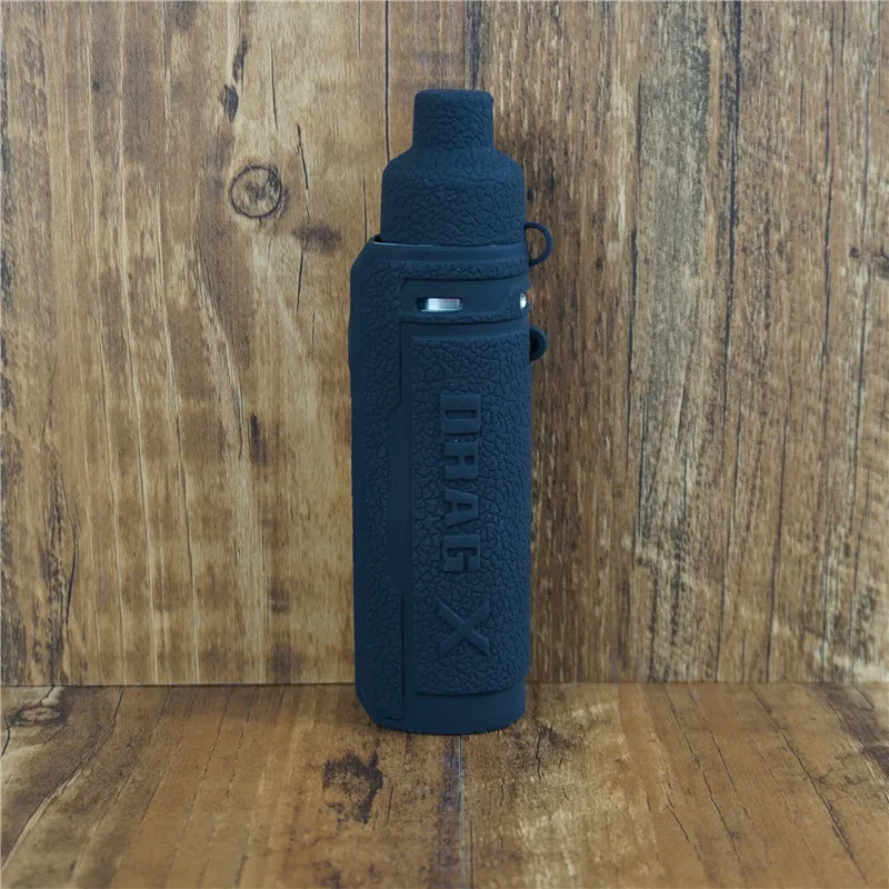 Защитный силиконовый чехол для Voopoo Drag X 80w pod mod kit текстурный вейпа резиновый рукав
