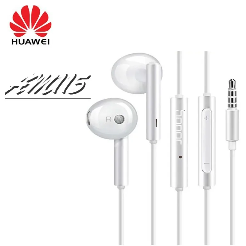 AM115 Huawei Honor AM115, наушники с динамиком, проводной контроллер, 3,5 мм, вставные наушники, гарнитура для huawei P10 P9 P8 Mate9 Honor 8 - Цвет: AM115