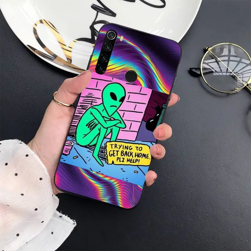 

Colorful alien space Phone Case For Xiaomi Redmi 7 8 9t a3Pro 9se k20 mi8 max3 lite 9 note 9s 10 pro