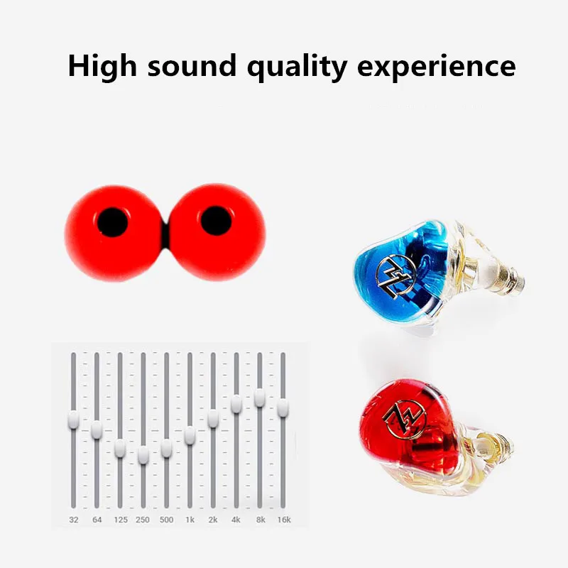

Hybrid Earphones Wired In Ear Noise Canceling Earbuds Hifi Super Bass 3.5mm MP3 Music Headset
