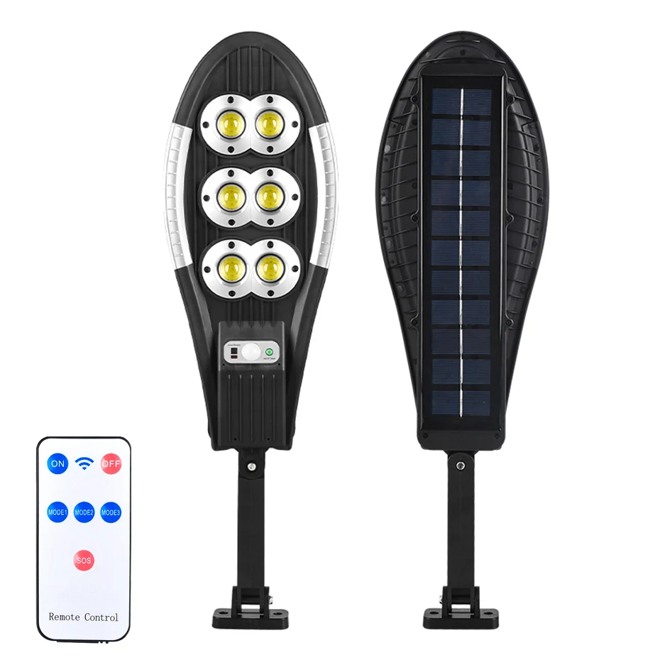 Уличный светильник на солнечной батарее с датчиком движения 48/60/72/90/120/156