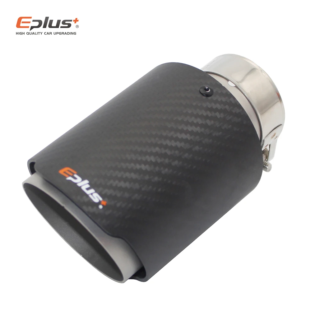 Насадка На глушитель EPLUS универсальная из углеродного волокна для Akrapovic |