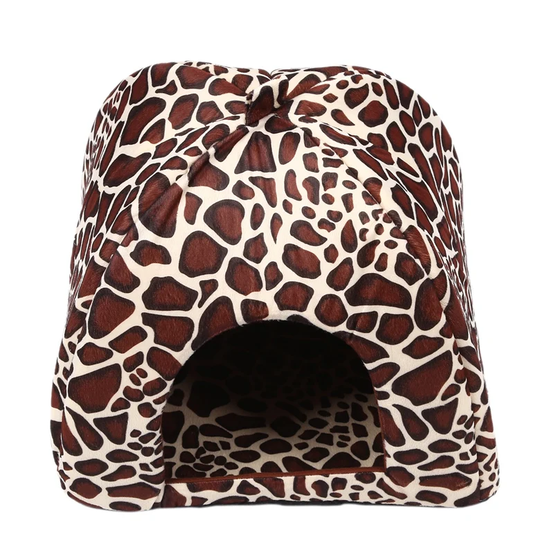 Домик для собак кошачий подстилка модная палатка щенков зимняя теплая кровать