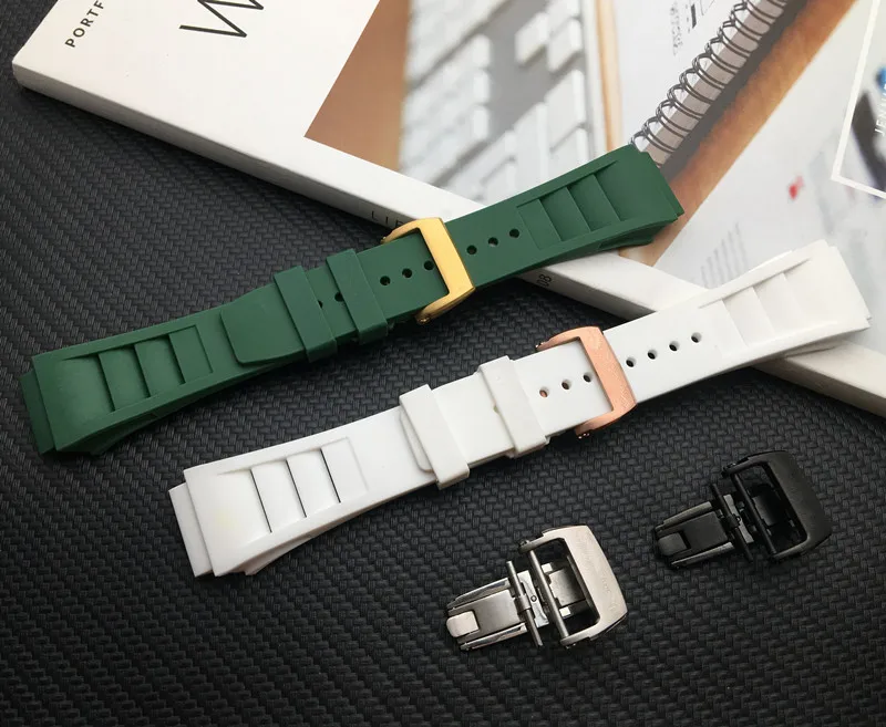 Ремешок для часов мягкий силиконовый импортный брендовый резиновый браслет