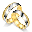 BAECYT Новое поступление обручальные кольца из нержавеющей стали для женщин и мужчин ювелирные изделия обручальное кольцо Подарок на годовщину пары