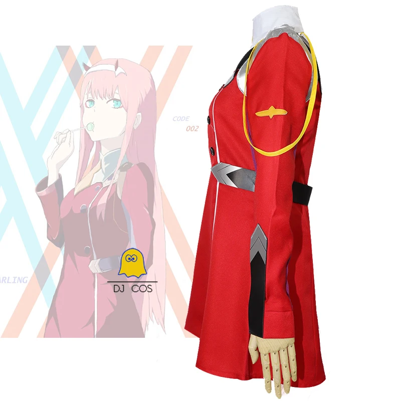 Animie 02 ноль два костюм для косплея ТВ Дарлинг в FRANXX свинцовой ролевой косплей DFXX