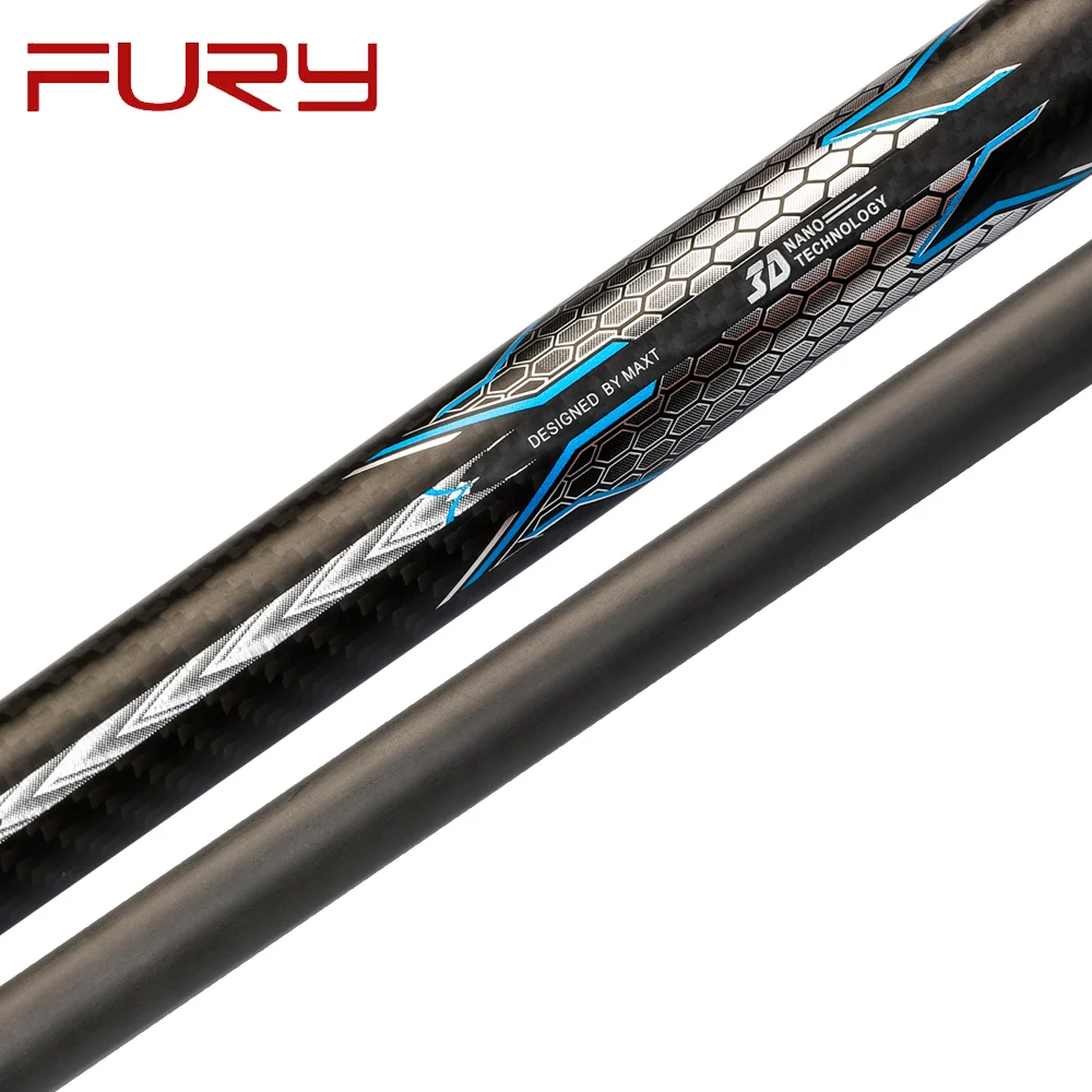 

FURY FS CXJ-1 Billiard Black Technology Jump Cue 13mm G10 Tip Shock-proof Ferrule Carbon Fiber Shaft Professional Billar China