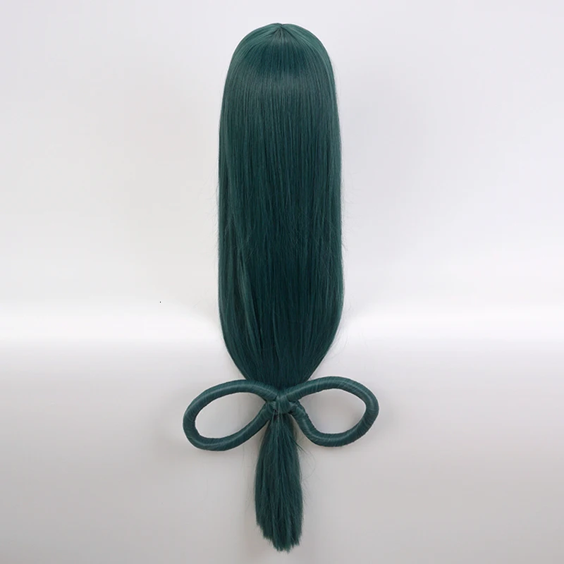 

Boku no hero academy asui tsuyu cosplay wig my hero long gym resistant to heat in straight line wigs of synthetic hair + wig