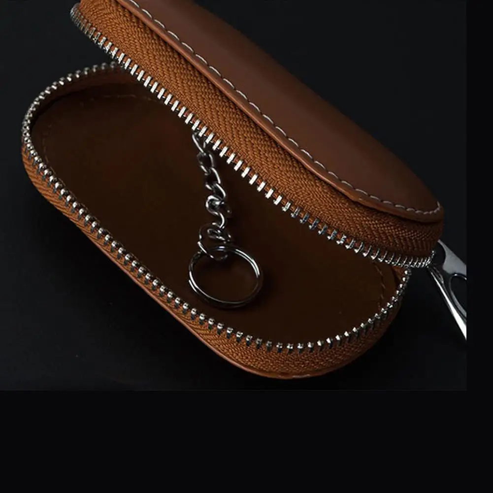 Чехол для автомобильных ключей чехол кошелек держатель на цепочке с кольцом