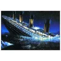 diamond painting ship titanic 5d diy cross stitch diamond embroidery handicrafts home decoration art cm02