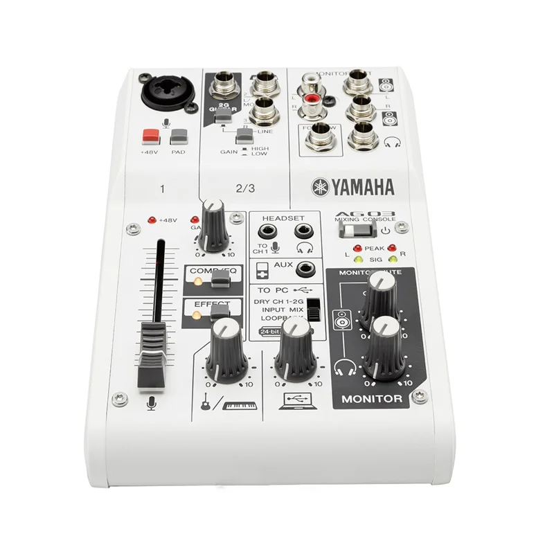 Make for Yamaha AG03 Network Live K Song with Sound Card Console |