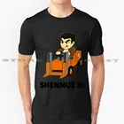 Shenmue Iii Ryo Forklift Chibi, летняя забавная футболка для мужчин, женщин, мужчин, Shenmue 3 Chibi, милые видеоигры Kawaii