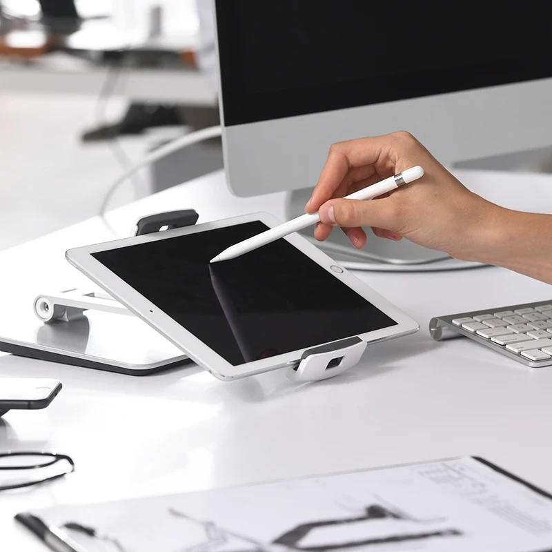Регулируемая подставка из алюминиевого сплава для планшета держатель телефона