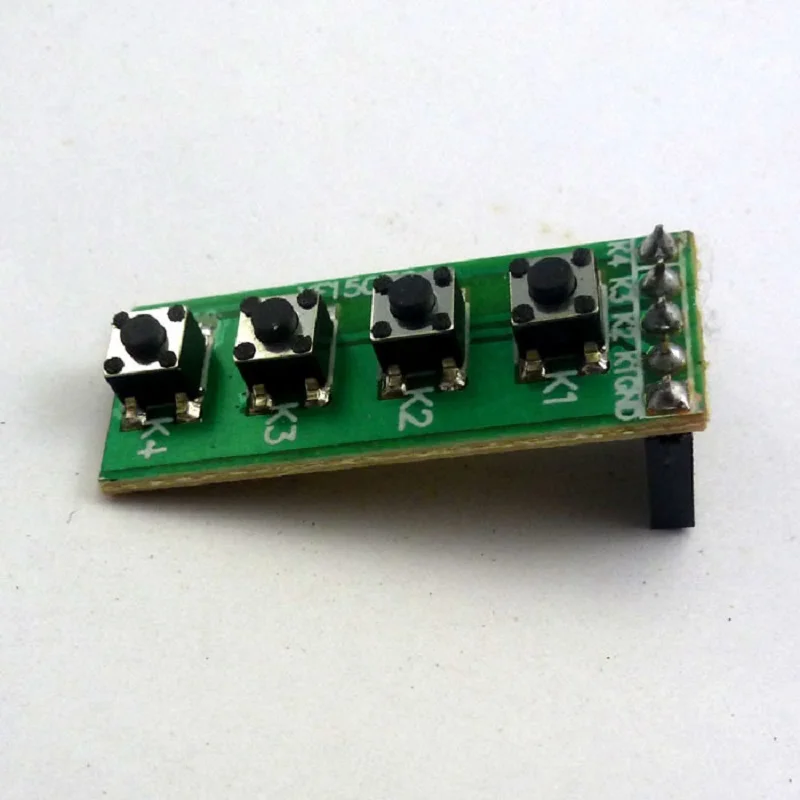 10 шт. 2 54 мм гнездовой штыревой разъем 4 кнопочный переключатель модуль клавиатуры
