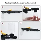 Металлический водяной пистолет высокого давления для автомобиля, инструмент для мойки автомобиля, струя воды