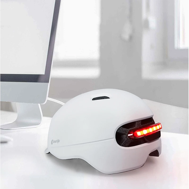 Smart4u SH50 велосипедный шлем умный Мужской Женский Детский водонепроницаемый велосипедный шлем задний светодиодный светильник для велосипеда скутер