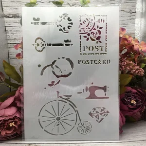 Трафареты для рукоделия, 29 х21 см, A4, раскраска для скрапбукинга, тиснильный альбом