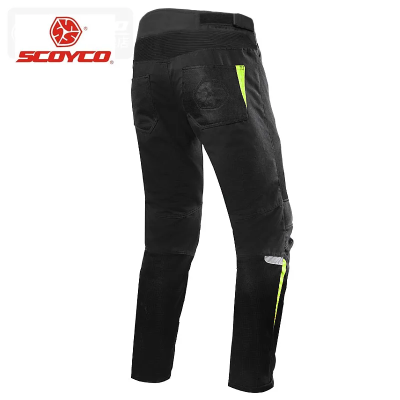 Summer meash SCOYCO motorcycle pants equipment moto motocross bead canvas trousers with CE knee hip pad | Автомобили и мотоциклы