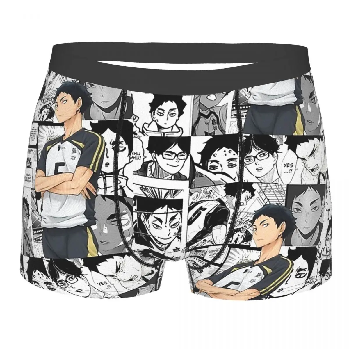 Трусы Haikyuu Shoyo Tobio Kei Toru Anime Haikyu Akaashi Keiji хлопковые трусы мужское нижнее белье