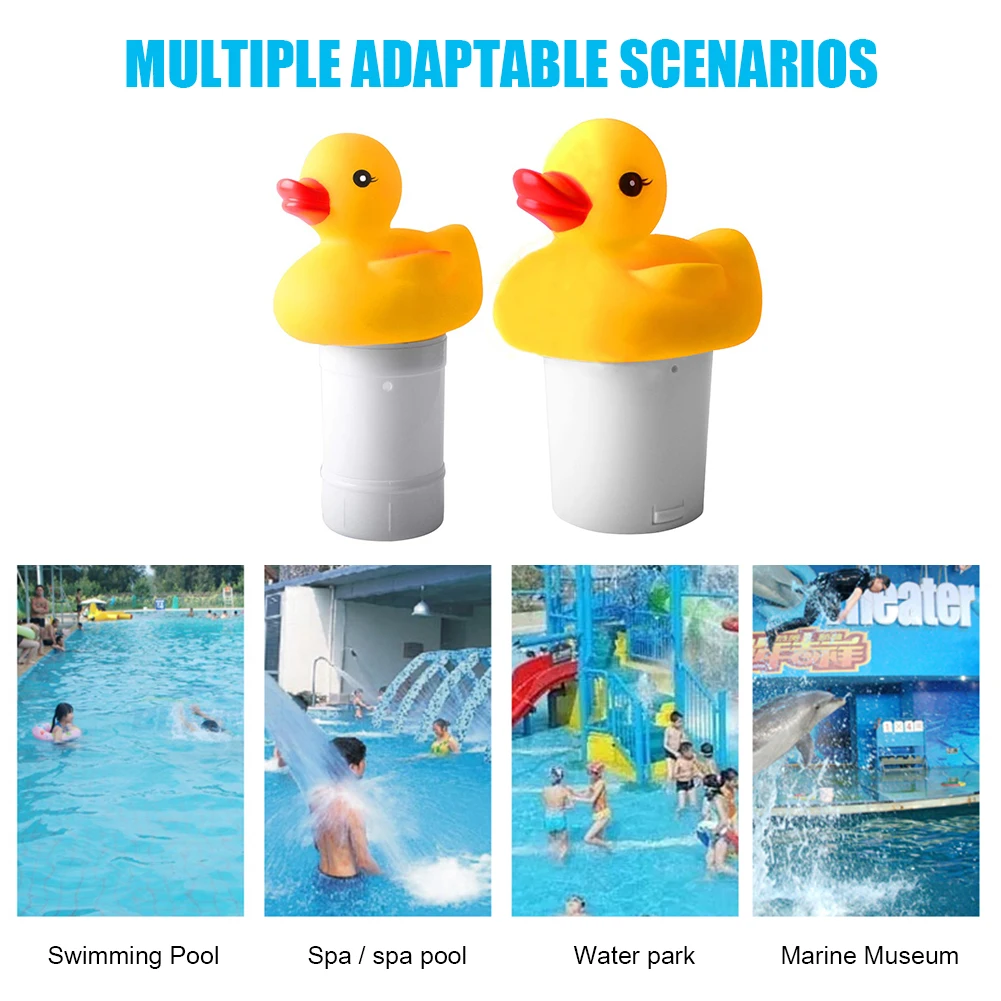 Плавающий контейнер для таблеток бассейна дезинфекционный автоматический