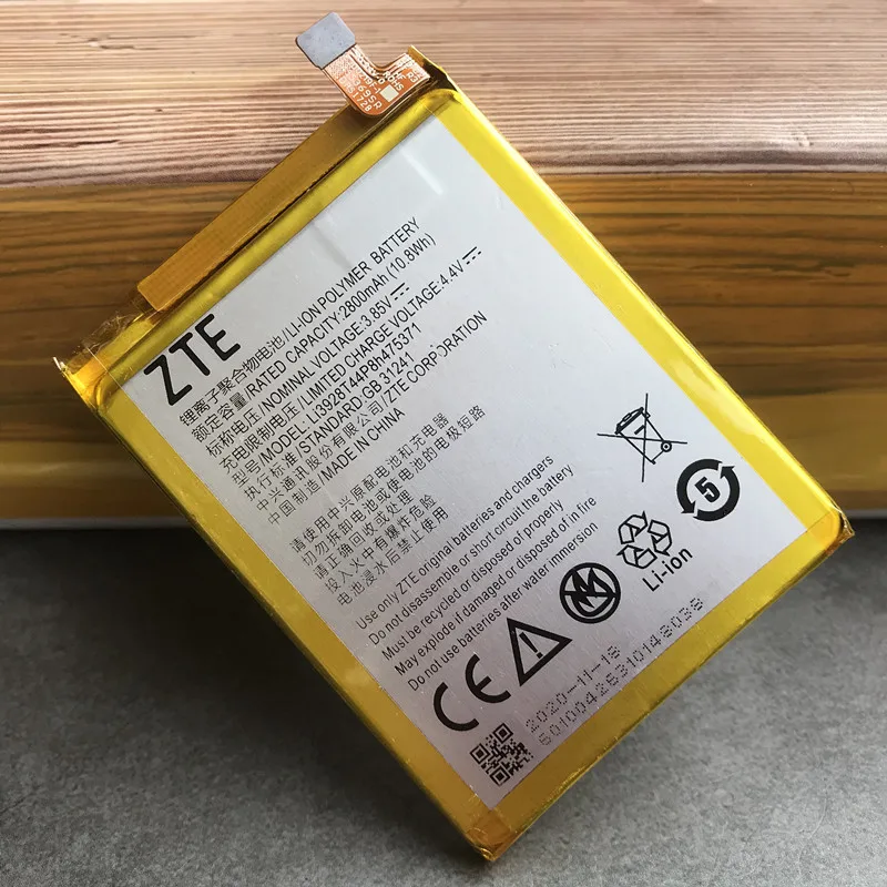 100% Новый оригинальный аккумулятор Li3928T44P8h475371 2800 мАч для ZTE Blade V8 Mini V8mini BV0850