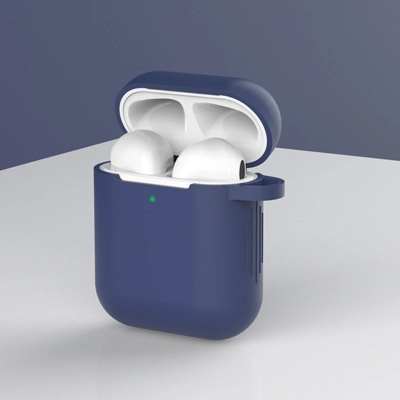 Мягкий силиконовый чехол карамельных цветов для Apple Air Pods 2 s AirPods тонкий