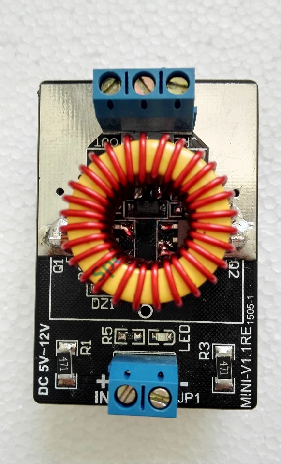 

Mini ZVS Induction Heating Tapped High-frequency Heating Machine Tesla Jacobs Ladder Drive
