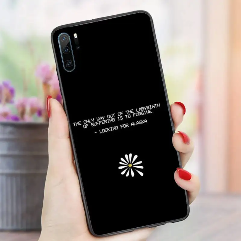 

Daisy looking for alaska letter Phone Case For Huawei honor Mate P 10 20 30 40 i 9 8 pro x Lite smart 2019 nova 5t
