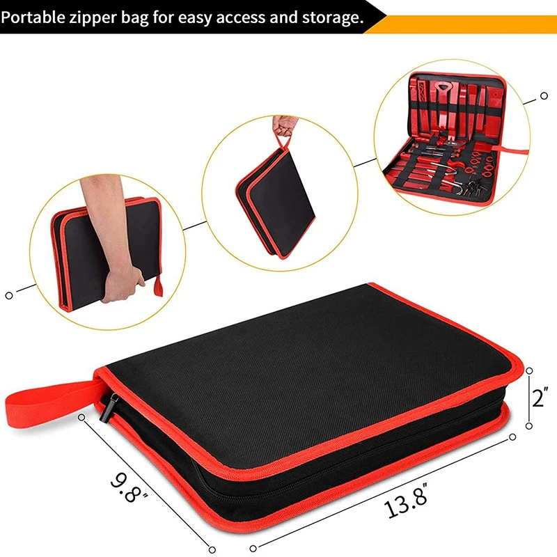 

Trim Removal Tool Set 127Pcs with Multi Functional Plier,Tool Pry Tool Kit for Door/Trim/o/Panel,Stereo Eemoval Tool