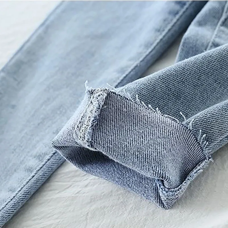 

Keelorn Autumn Baby Grils loose Jeans Solid Color Pants Girls Spring Jeans Baby Girl Casual Style Toddler Girl Clothes
