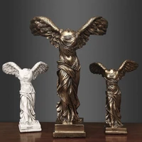 european decoration craft office ornament home furnishing desktop fairy figurines god statue resin goddess statue